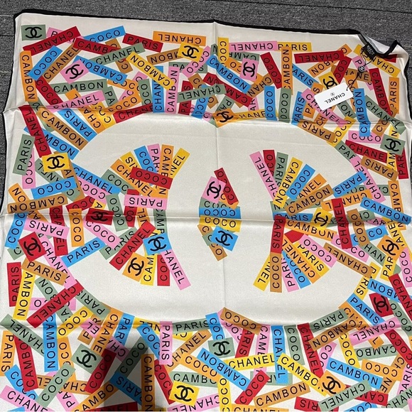 Chanel Vintage Scarf - Picture 1 of 5